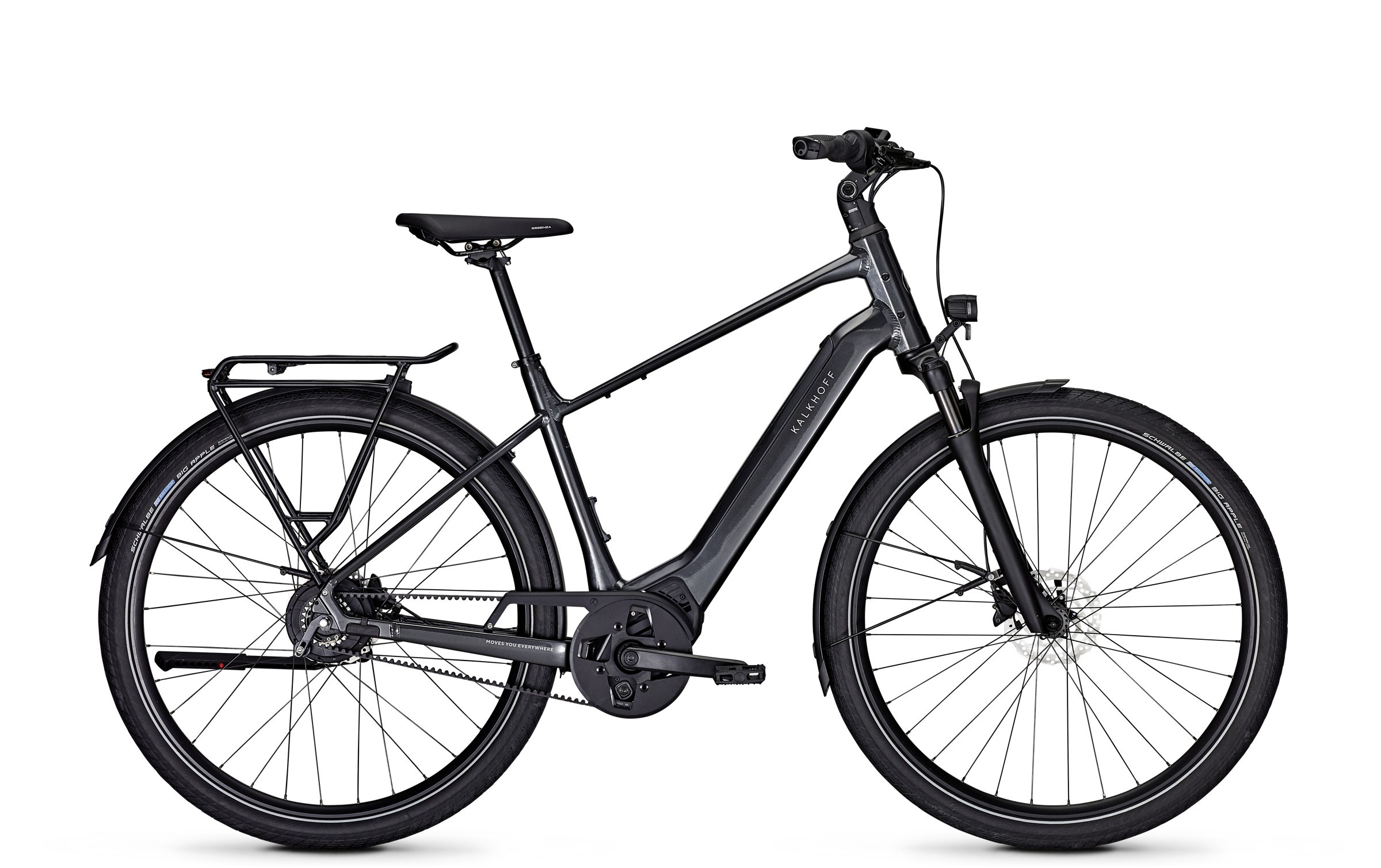 Kalkhoff Image L B Excite Diamond frame Diamondblack Gates belt drive