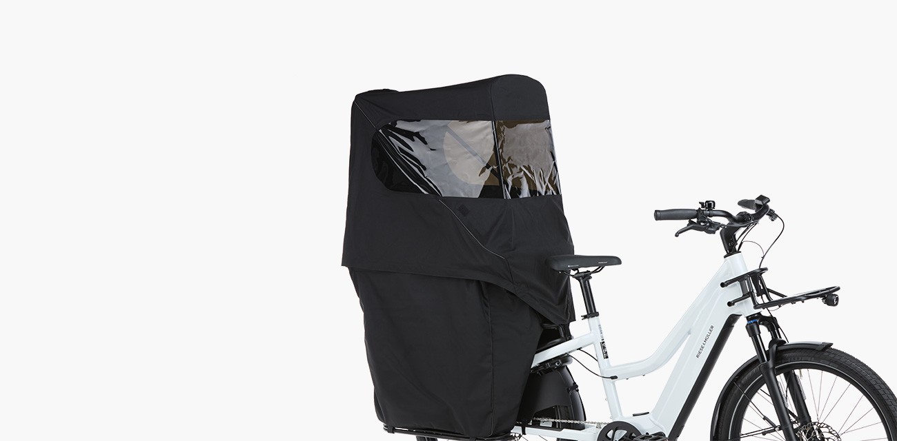 Riese and Mueller Multicharger3 Mixte Family kit Plus weather cover