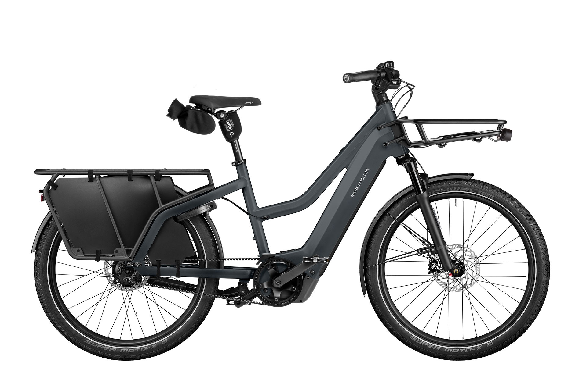 Riese & Müller Multicharger3 Mixte rohloff in utility grey black matt